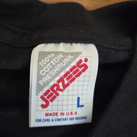 Vintage Anaheim Mighty Ducks Black T Shirt Inaugural Season 1993-94 Size Large - Picture 6 of 10